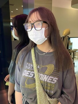 ウシワカマル ミライ(USHIWAKAMARU MIRAI) グレージュ/切りっぱなし