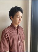 メンズピンパーマ