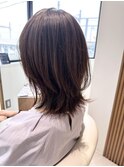 くびれヘア/韓国風/顔まわり/大人お洒落
