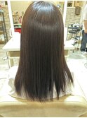 クオライン縮毛矯正　辻堂　湘南　ストレート3