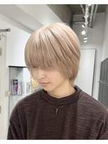 メンズペレ 渋谷(MEN'S PELE)&nbsp;ニュアンスパーマ/韓国マッシュ/スパイキーショート/渋谷