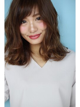 ヘアアンドメイク サファイア 豊橋店(ヘア&メイク SAPPHIRE) ゆるふわパーマ&カラー