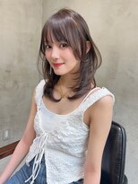 銀座 cheri 似合わせカラー×ミディアムレイヤー