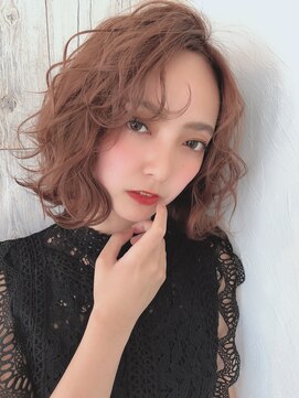 フラミューム 藤枝(flammeum) ボブ  ヘアカラー