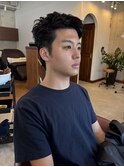 メンズスパイキーショート