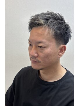 コージー(cozy) ツーブロック、メッシュスタイル