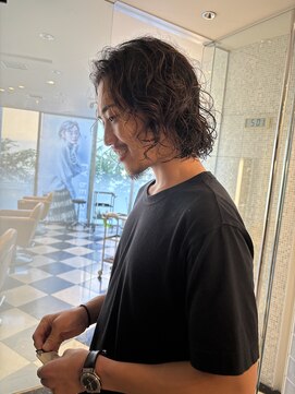 ラパンセヴェールメンズ 栄(LA PENSEE VERT MEN'S) ボブパーマ、メンズパーマ、パーマ、