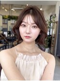 美髪結べる/前下がりボブ/韓国ボブ/レイヤーボブ/フェザーボブ