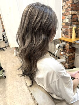 ルーナヘアー(LUNA hair) ダブルカラーブリーチリタッチエンドカラー10代20代30代レイヤー