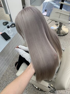 ペレ アネックス 大阪梅田茶屋町店(PELE ANNEX) ミディアムヘア/デザインカラー/フェイスフレーミング/梅田