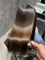 ウィステリア(Wisteria)&nbsp;黒髪ストレートロングレイヤーミディアム髪質改善ストレートヘア