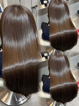 グロー 大宮(GLROW) 髪質改善/縮毛矯正/ミディアムレイヤー/酸性ストレート/大宮