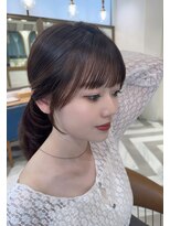 ロンドアベニール 北千住(Lond avenir)&nbsp;韓国顔周り/バタフライカット/ミディアムレイヤーカット北千住