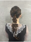ヘアメイク　ヘアセットはお任せください！