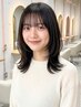 学割U24【平日限定】カット＋カラー＋treatment＋コテ巻き仕上げ◆6990円