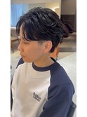 横浜★ドライでまとまるフェザーパーマ