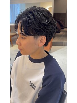 キャンバス バイ ネオリーブ 横浜西口(Canvas by neo.) 横浜★ドライでまとまるフェザーパーマ