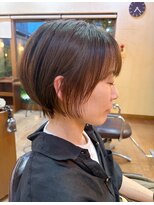 オール 西大寺店(oar) 耳掛けショートボブ