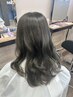 【ダブルカラー】カット＋ブリーチなしダブルカラー＋潤いトリートメント