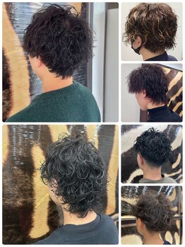 テーターテート 白子店(tete-a-tete)の写真/鈴鹿で叶えるメンズパーマスタイル！理想のシルエットを創る技術をご提供します♪