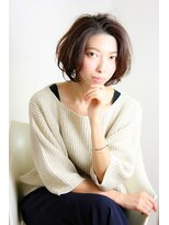 レンジシキチジョウジ (RENJISHI KICHIJOJI)&nbsp;センターパートボブ【RENJISHIKICHIJOJI】