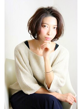 レンジシキチジョウジ (RENJISHI KICHIJOJI) センターパートボブ【RENJISHIKICHIJOJI】