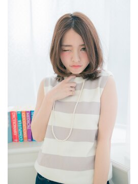 パルフェ ヘアー バイ オーク 九大学研都市(parfait hair byOAK) ハネてもかわいいエアリーボブ