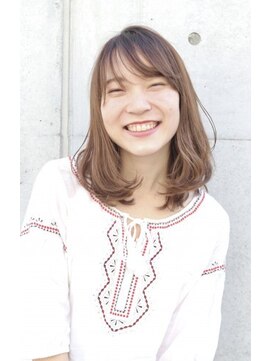 ネオリーブ コパン 鶴見店(Neolive copain) 軽バングとワンカールミディで大人ナチュラル neolivecopain