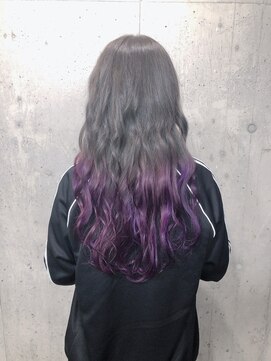 サロンドミルク 原宿(salon de MiLK) シルバーグレー&ラベンダー