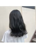 ★ホワイトグレージュミニウルフデジタルパーマチェリーブラウン