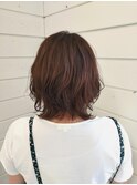 ミディアム/20代/30代/40代/ブラウンカラー