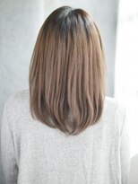 ヘアメイク ナル(hair make nalu) 顔まわりレイヤーのカールスタイル