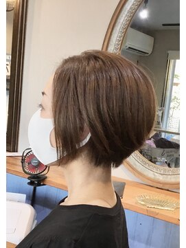ヘアーデザイン ステディ(HAIR DESIGN STEADY) 前下がりショートボブ