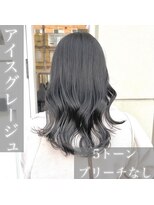 ロンド ブランシュ 錦糸町北口(Lond blanche)&nbsp;北山謙三☆アイスグレーミディアムヘアベビーバング