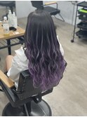 エクステパープルグラデーション