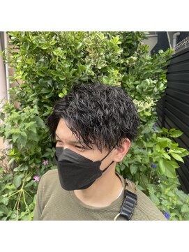 ティエル(Tiele) メンズパーマ/アイロン風パーマ