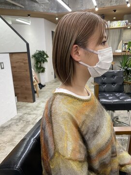 イット(it.) it.Style ワンブリーチ ベージュ ボブ