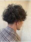 【新宿ペネロープ】マッシュ×波巻きパーマスタイル　担当 RYO