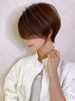 ロンド ストラーダ 心斎橋(Lond strada)&nbsp;ショート×ハイライト白髪ぼかし×シルキーベージュ[心斎橋]