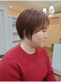 【hair design miel】大人ショートカット