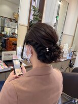 コアフィールフィス(COIFFURE fils)&nbsp;新規お得クーポンあり【見附　今町】お呼ばれヘアセット