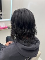 リルーア(RIRUA)&nbsp;ロン毛×パーマ