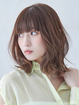 ラフィス ヘアー エルア 武庫之荘店(La fith hair elua) 【La fith】ブリーチなしダブルカラー×切りっぱなしボブ