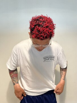 ナイン(N INE.) パーマ・レッドカラー・メンズパーマ