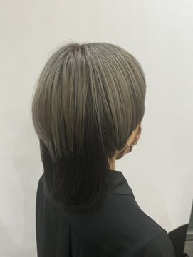 ヘア イノウエ HAIR INOUE 白髪もぼかせるマンブレラカラー