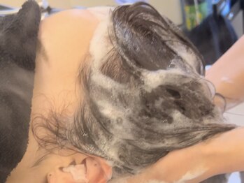チコカラー(tico color)の写真/《長町徒歩3分》炭酸ヘッドとプレミアムヘッドスパの2種類選べる☆極上の癒し時間を…♪