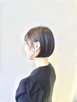 アース 上本町店(HAIR&MAKE EARTH)&nbsp;大人可愛い大人美人くすみアッシュグレーベージュボブミニボブ