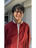 ラウンドマッシュ/ナチュラルマッシュ/メンズショート