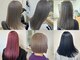 シャンクスヘア(SHANKS HAIR)の写真/"透明感カラー"や"ハイトーン"、"ブリーチを使ったデザイン"も柔らかな質感で理想の髪色に☆