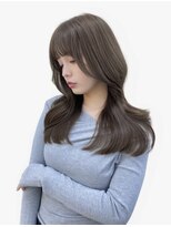 ユーフォリア 新宿店(Euphoria) 韓国ヘア似合わせレイヤーカット前髪顔周りカット大人美人